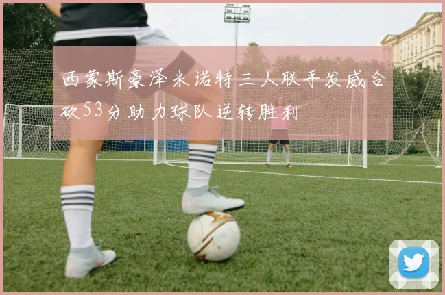 西蒙斯豪泽米诺特三人联手发威合砍53分助力球队逆转胜利