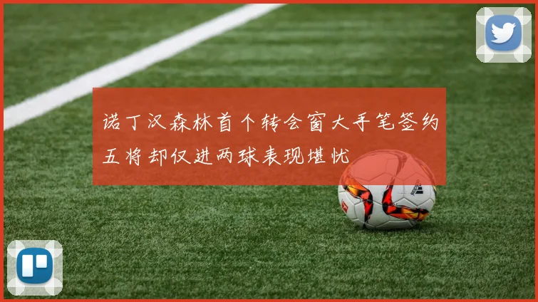 诺丁汉森林首个转会窗大手笔签约五将却仅进两球表现堪忧